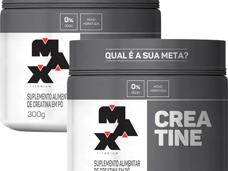 📝 Creatina Max Titanium 300g – É Boa?